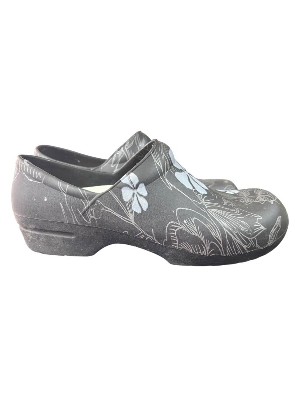 Comfort Trendz Women's Non-Slip Floral Clogs Size 9